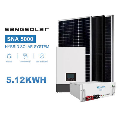 サンソーラー 5kWオフグリッドハイブリッド太陽光発電システム オールインワン 貯蔵 単相 5kW太陽光発電システム
