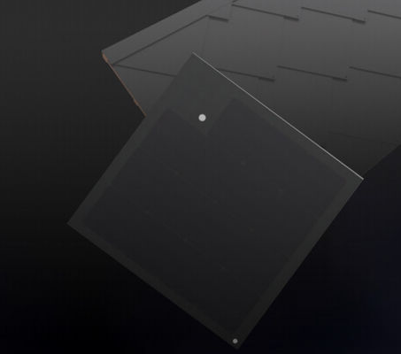 IBC CELLS 45W 75W 樹皮質の太陽光タイル 伝統的な屋根タイルの代替
