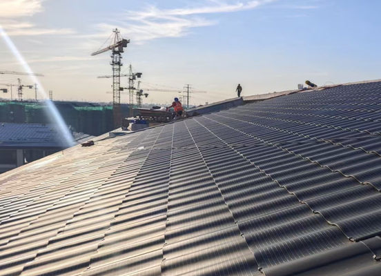 外部寸法 723*500*41mm 40W BIPV 太陽光パネル フロントガラス 5mm ガラスバックシート