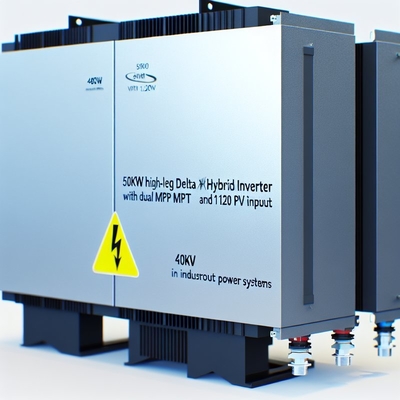 工業用電力システム用50kW 480Vハイレグデルタハイブリッドインバーター