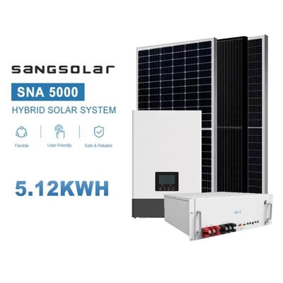 サンソーラー 5kWオフグリッドハイブリッド太陽光発電システム オールインワン 貯蔵 単相 5kW太陽光発電システム